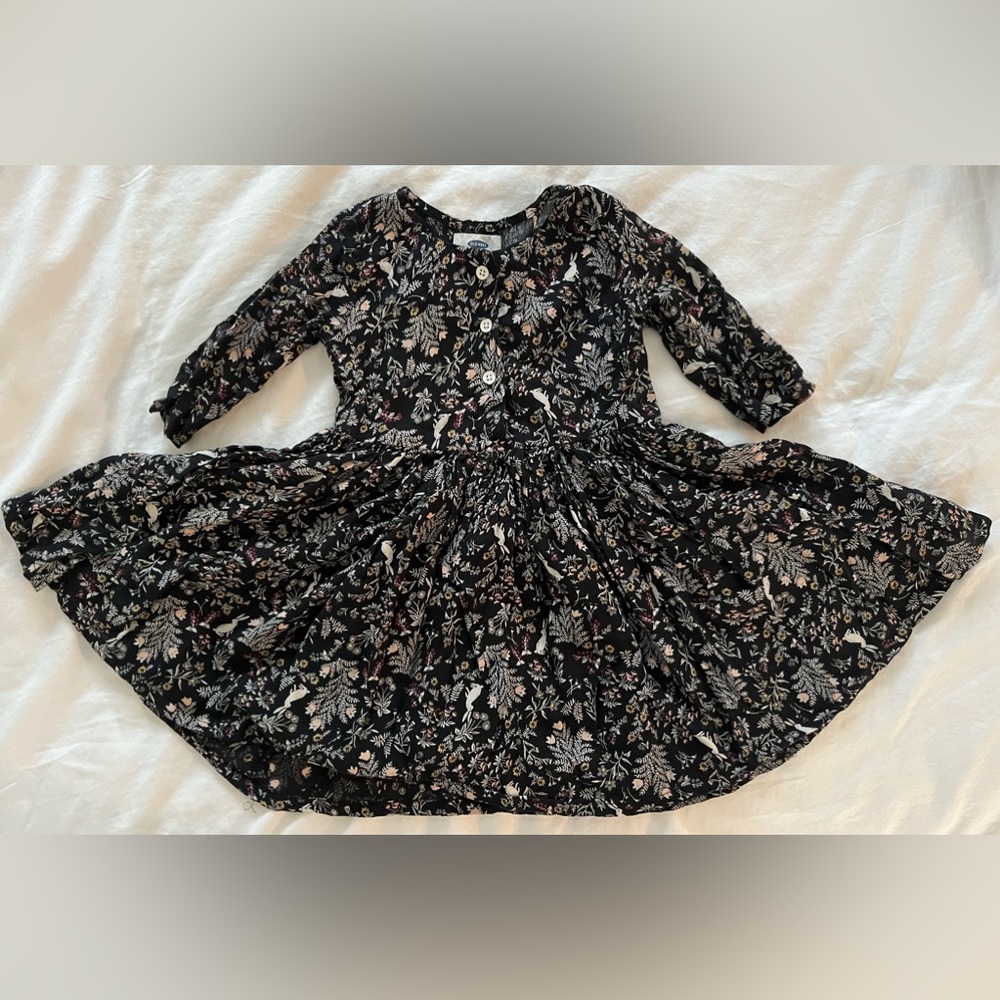 Girls Floral Rabbit Dress by Old Navy. EUC. 4T.